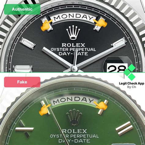 daydate president rolex real vs fake